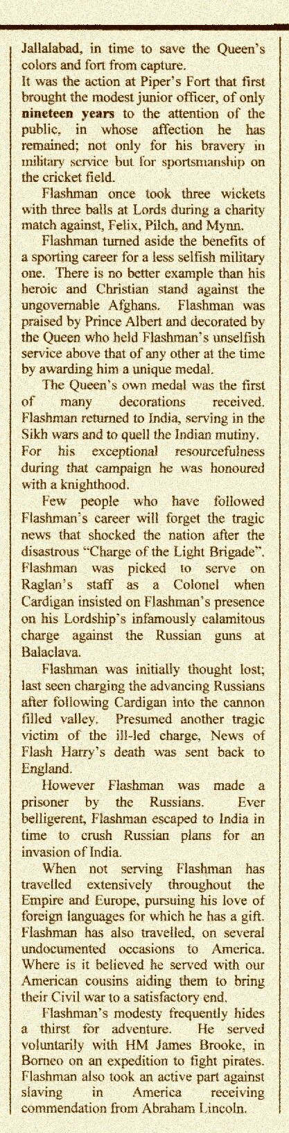 Flashman Vol. Two!